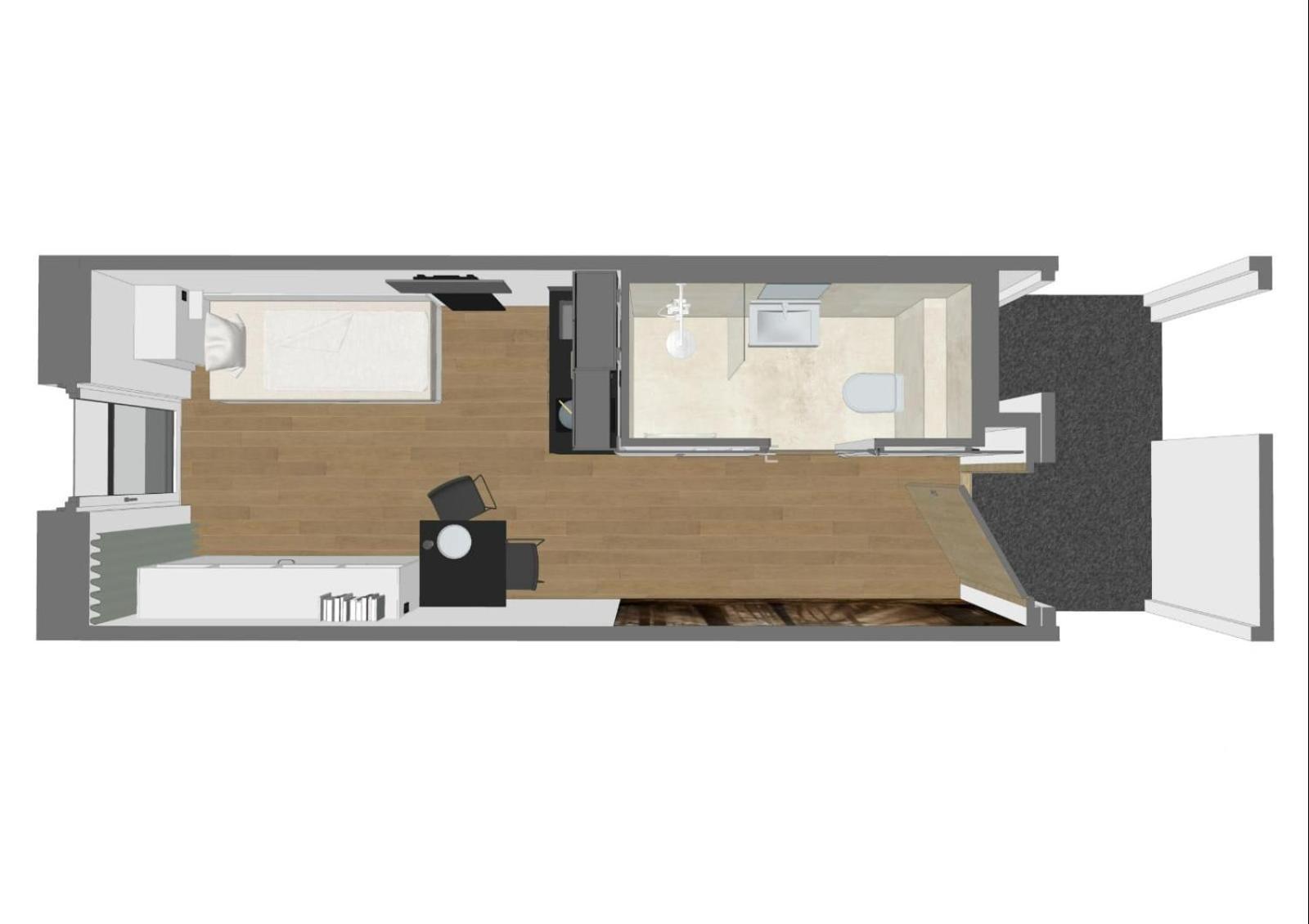 Timber One Boardinghouse Dorfen Aparthotel Екстериор снимка